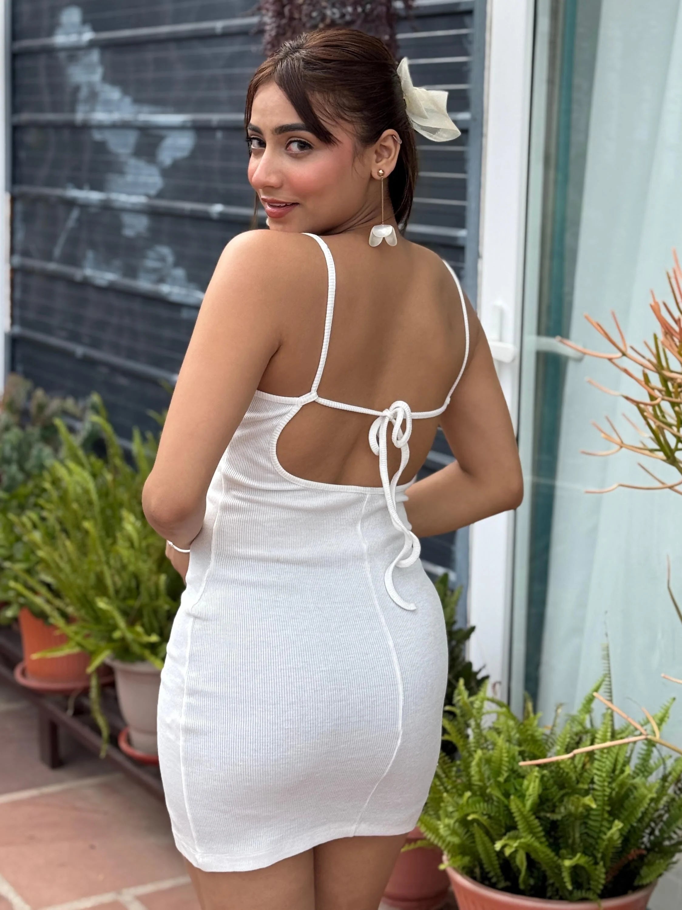 Bodycon White Dress